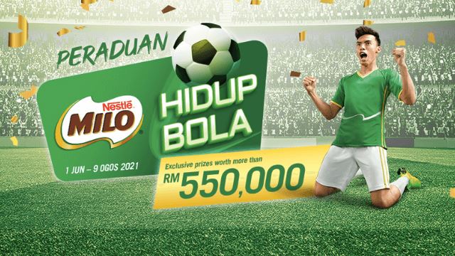 MILO Contest Hidup Bola win home theatre